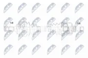Antriebswelle Vorderachse links NTY NPW-PE-125