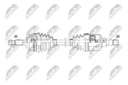 Antriebswelle Vorderachse links NTY NPW-PE-126
