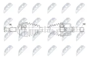 Antriebswelle Vorderachse links NTY NPW-PE-129