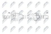 Antriebswelle Vorderachse links NTY NPW-PE-133