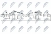 Antriebswelle Vorderachse NTY NPW-PL-036