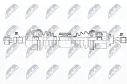 Antriebswelle Vorderachse rechts Vorderachse NTY NPW-PL-044
