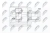 Gelenksatz, Antriebswelle Vorderachse rechts NTY NPW-PL-062 Bild Gelenksatz, Antriebswelle Vorderachse rechts NTY NPW-PL-062