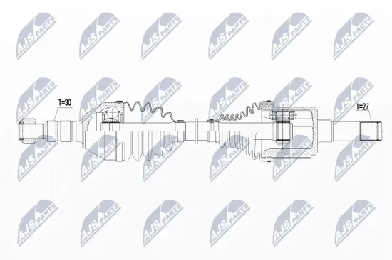 Antriebswelle Vorderachse rechts NTY NPW-PL-065 Bild Antriebswelle Vorderachse rechts NTY NPW-PL-065