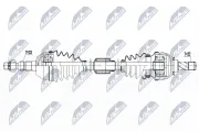 Antriebswelle Vorderachse rechts NTY NPW-PL-125