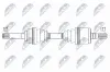 Antriebswelle Vorderachse links Vorderachse rechts NTY NPW-PL-129