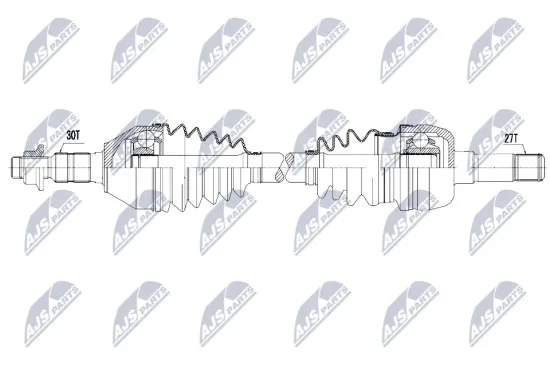 Antriebswelle Vorderachse links Vorderachse rechts NTY NPW-PL-148 Bild Antriebswelle Vorderachse links Vorderachse rechts NTY NPW-PL-148