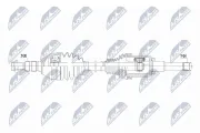 Antriebswelle Vorderachse links NTY NPW-PL-153