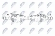 Antriebswelle Vorderachse links NTY NPW-PL-157