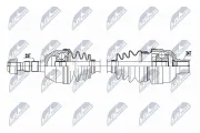 Antriebswelle Vorderachse rechts NTY NPW-PL-161