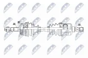 Antriebswelle Vorderachse links NTY NPW-PL-162