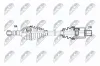 Antriebswelle Vorderachse rechts NTY NPW-PL-166 Bild Antriebswelle Vorderachse rechts NTY NPW-PL-166
