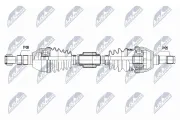 Antriebswelle Vorderachse rechts NTY NPW-PL-168