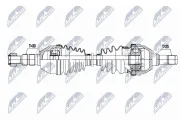 Antriebswelle Vorderachse links NTY NPW-PL-170