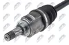Antriebswelle Vorderachse links NTY NPW-PL-184 Bild Antriebswelle Vorderachse links NTY NPW-PL-184