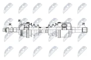 Antriebswelle Vorderachse links NTY NPW-PL-188
