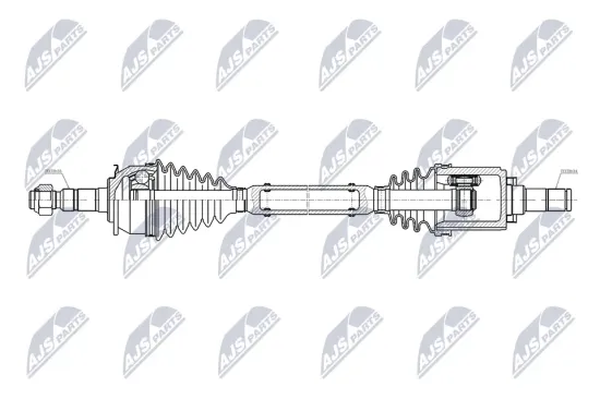 Antriebswelle Vorderachse rechts NTY NPW-PL-202 Bild Antriebswelle Vorderachse rechts NTY NPW-PL-202