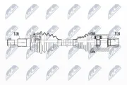 Antriebswelle Vorderachse links NTY NPW-PS-007