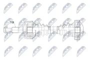 Antriebswelle Hinterachse links NTY NPW-PS-015