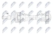 Antriebswelle Hinterachse links Hinterachse rechts NTY NPW-PS-020