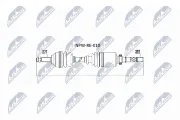 Antriebswelle Vorderachse rechts NTY NPW-RE-010
