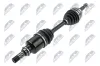 Antriebswelle Vorderachse links NTY NPW-RE-017 Bild Antriebswelle Vorderachse links NTY NPW-RE-017