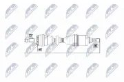 Antriebswelle Vorderachse links NTY NPW-RE-017