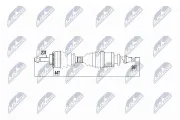Gelenksatz, Antriebswelle Vorderachse links NTY NPW-RE-125