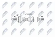 Antriebswelle Vorderachse links Vorderachse NTY NPW-RE-037