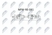Antriebswelle Vorderachse links NTY NPW-RE-041