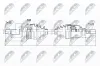 Antriebswelle Hinterachse Hinterachse links Hinterachse rechts NTY NPW-RE-052