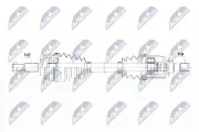 Antriebswelle Vorderachse links NTY NPW-RE-081