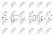 Antriebswelle Vorderachse rechts NTY NPW-RE-103