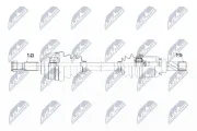 Antriebswelle Vorderachse links NTY NPW-RE-138