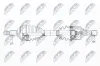 Antriebswelle Vorderachse links NTY NPW-RE-154