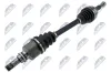 Antriebswelle Vorderachse links NTY NPW-RE-168 Bild Antriebswelle Vorderachse links NTY NPW-RE-168