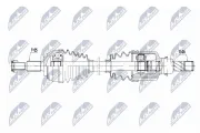Antriebswelle Vorderachse links NTY NPW-RE-168
