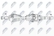 Antriebswelle Vorderachse rechts NTY NPW-RE-171