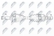 Antriebswelle Vorderachse links NTY NPW-RE-178