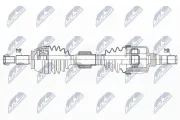 Antriebswelle Vorderachse links NTY NPW-RE-190