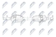 Antriebswelle Vorderachse links NTY NPW-RE-206