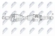 Antriebswelle Vorderachse rechts NTY NPW-RE-212