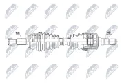 Antriebswelle Vorderachse links NTY NPW-RE-228