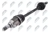 Antriebswelle Vorderachse links NTY NPW-RE-229 Bild Antriebswelle Vorderachse links NTY NPW-RE-229