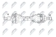 Antriebswelle Vorderachse links NTY NPW-RE-246