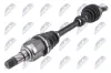 Antriebswelle Vorderachse links NTY NPW-RE-251 Bild Antriebswelle Vorderachse links NTY NPW-RE-251
