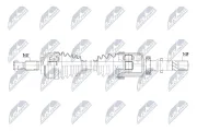 Antriebswelle Vorderachse rechts NTY NPW-BM-190
