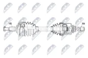 Antriebswelle Vorderachse links NTY NPW-RE-269