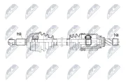 Antriebswelle Vorderachse links NTY NPW-RE-281