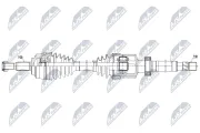 Antriebswelle Vorderachse rechts NTY NPW-RE-288